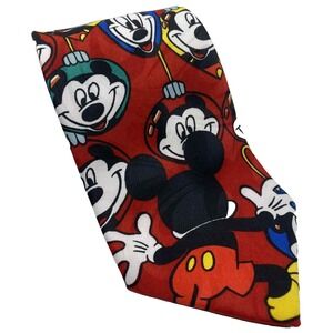 Mickey Unlimited vintage 90s Christmas ornaments tie Disney Mickey Mouse